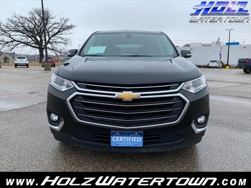 Mosaic Black Metallic 2019 Chevrolet Traverse LT Cloth