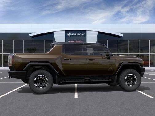 Deep Aurora Metallic (Dark Bronze) 2025 GMC HUMMER EV Pickup 3X
