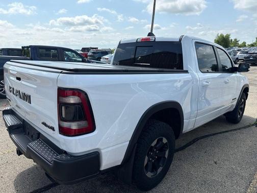 Bright White Clearcoat 2020 RAM 1500 Rebel