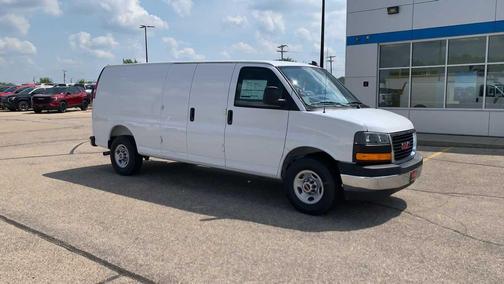 Summit White 2025 GMC Savana 2500 Work Van