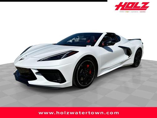 Arctic White 2024 Chevrolet Corvette Stingray w/2LT