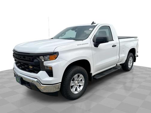 Summit White 2024 Chevrolet Silverado 1500 WT