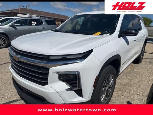 Summit White 2025 Chevrolet Traverse LT