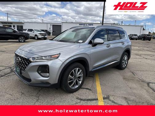 Shimmering Silver Pearl 2020 Hyundai SANTA FE Limited 2.4