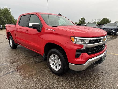 Red Hot 2025 Chevrolet Silverado 1500 LT