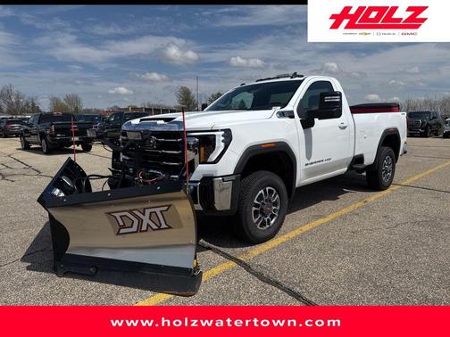 Summit White 2025 GMC Sierra 2500 SLE