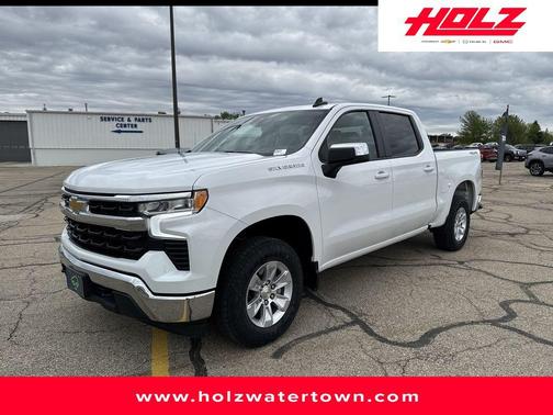 Summit White 2025 Chevrolet Silverado 1500 LT