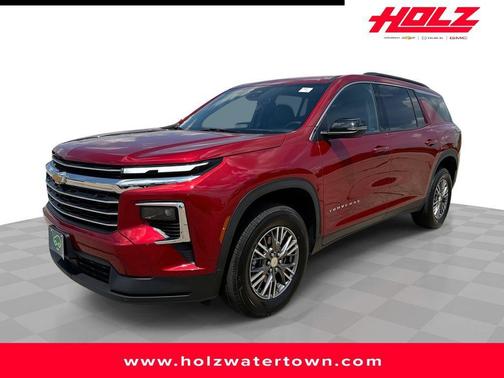Radiant Red Tintcoat 2025 Chevrolet Traverse LT