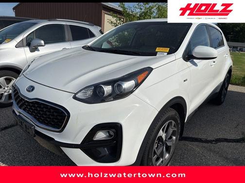 Clear White 2020 Kia Sportage LX