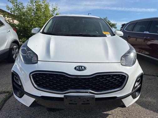 Clear White 2020 Kia Sportage LX