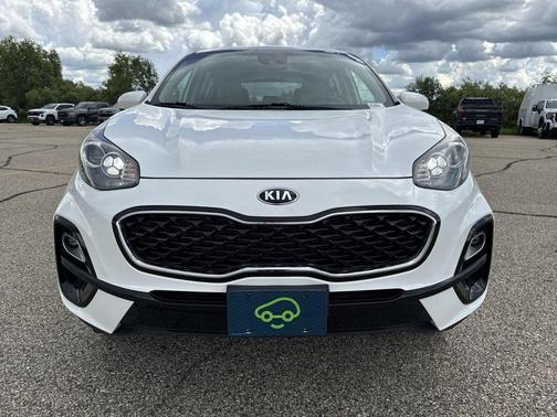 Clear White 2020 Kia Sportage LX