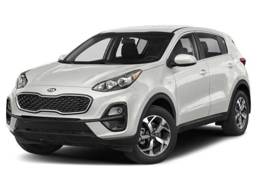 Clear White 2020 Kia Sportage LX