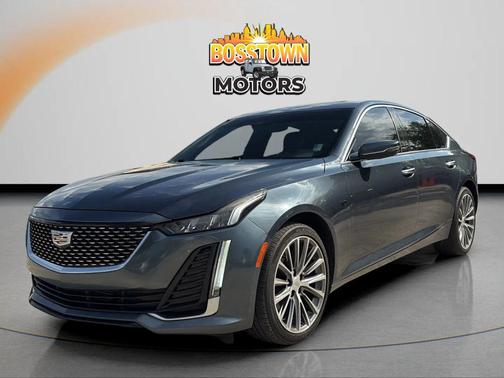 Shadow Metallic 2020 Cadillac CT5 Premium Luxury RWD
