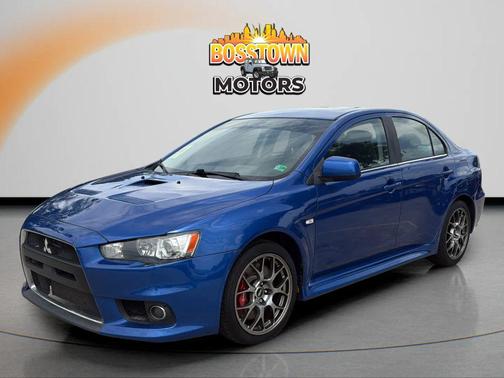Octane Blue Pearl 2012 Mitsubishi Lancer Evolution MR