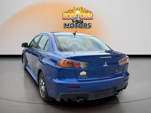 Octane Blue Pearl 2012 Mitsubishi Lancer Evolution MR
