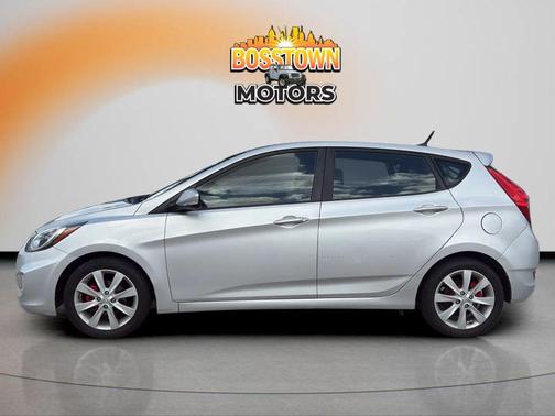 Ironman Silver Metallic 2013 Hyundai Accent SE
