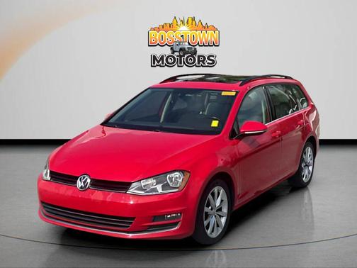 Tornado Red 2016 Volkswagen Golf SportWagen TSI SE 4-Door