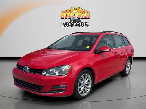Tornado Red 2016 Volkswagen Golf SportWagen TSI SE 4-Door
