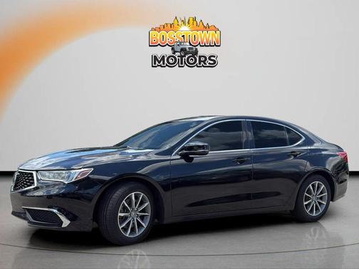 Crystal Black Pearl 2018 Acura TLX Base