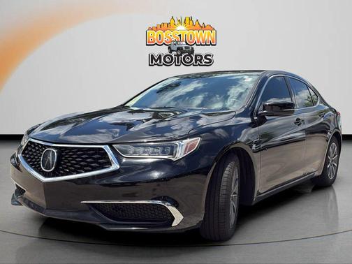 Crystal Black Pearl 2018 Acura TLX Base
