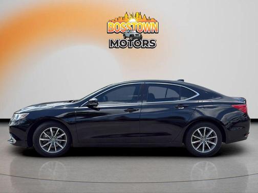 Crystal Black Pearl 2018 Acura TLX Base
