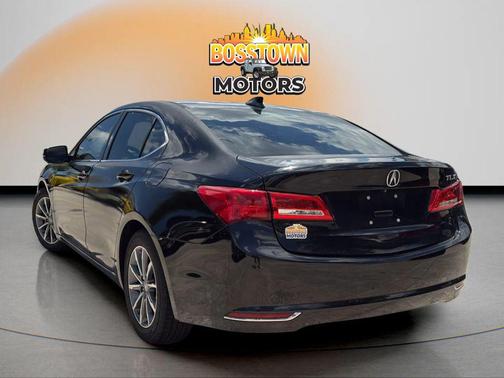Crystal Black Pearl 2018 Acura TLX Base