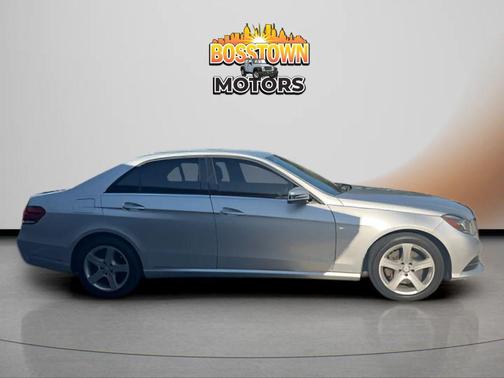 Silver 2014 Mercedes-Benz E-Class E 350 4MATIC Sedan 4D