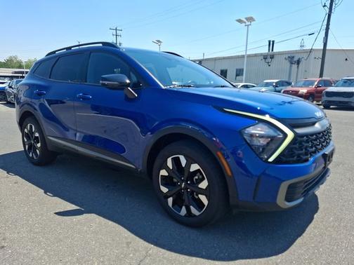 Sapphire Blue 2023 Kia Sportage X-Line