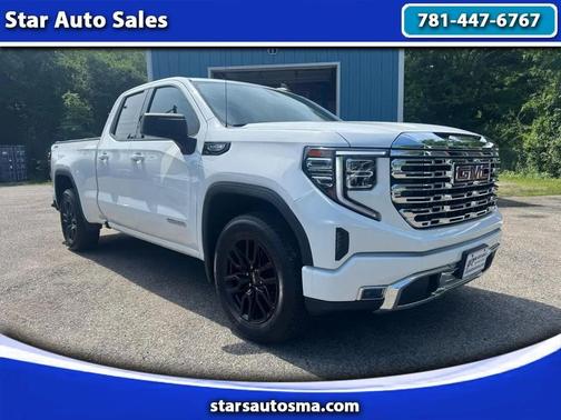 Summit White 2022 GMC Sierra 1500 Elevation