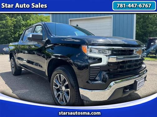 Black 2022 Chevrolet Silverado 1500 LT Truck