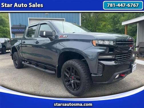 Gray 2021 Chevrolet Silverado 1500 LT Trail Boss