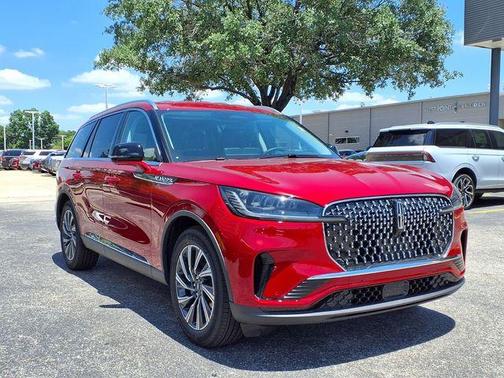 Red 2026 Lincoln Aviator Premiere