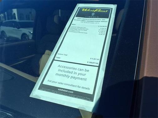 2025 Lincoln Navigator L Black Label