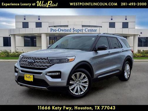 Silver Metallic 2022 Ford Explorer Limited