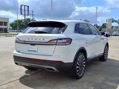 White Metallic 2023 Lincoln Nautilus Black Label