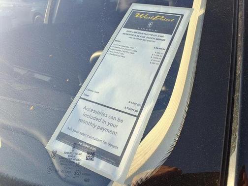 Black Metallic 2026 Lincoln Nautilus Reserve