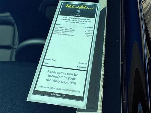 2026 Lincoln Corsair PREMIERE