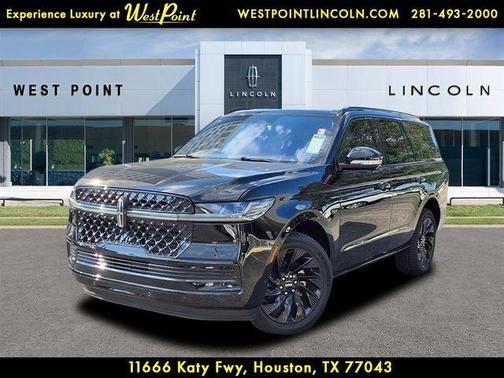 Black Metallic 2025 Lincoln Navigator Reserve