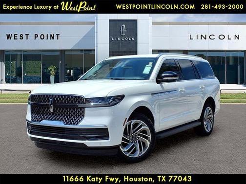 White 2026 Lincoln Navigator Premiere