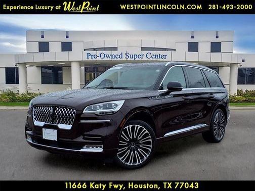 Red Metallic 2023 Lincoln Aviator Black Label AWD