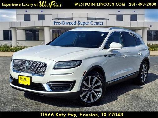 2019 Lincoln Nautilus Select