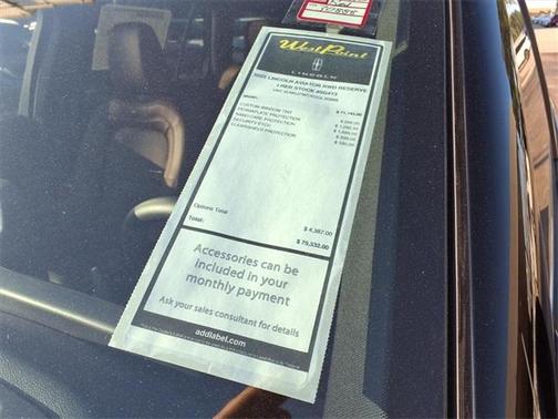 2025 Lincoln Aviator Reserve RWD