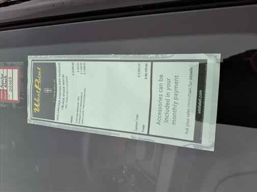 2025 Lincoln Aviator Reserve RWD