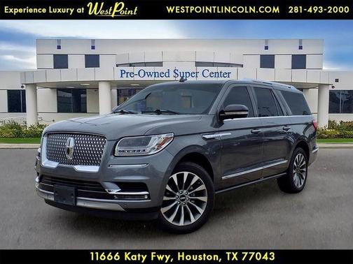 Gray 2021 Lincoln Navigator L Reserve