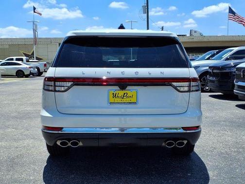 White 2026 Lincoln Aviator Premiere