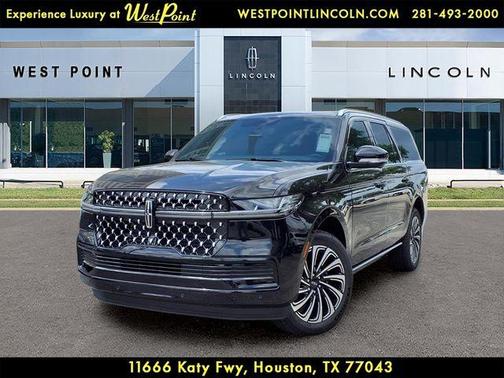 Black 2026 Lincoln Navigator L Black Label
