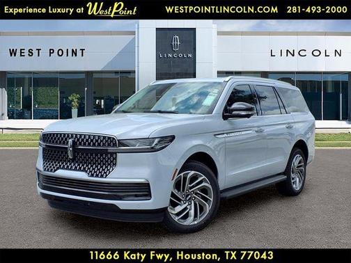 Crystal White 2026 Lincoln Navigator Premiere