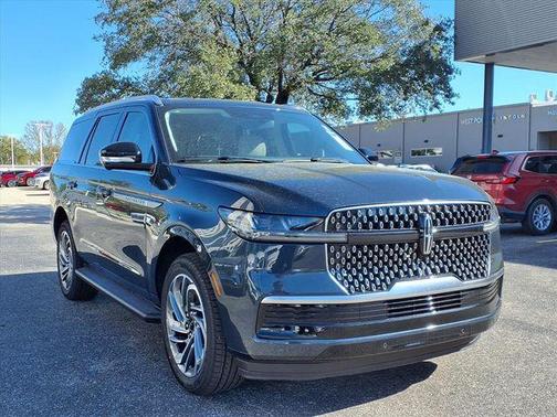 Blue Metallic 2026 Lincoln Navigator Premiere