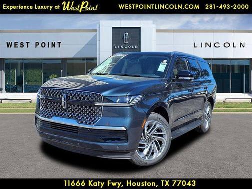 Blue Metallic 2026 Lincoln Navigator Premiere