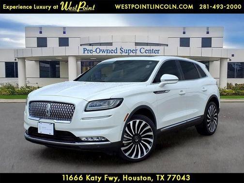 White Metallic 2023 Lincoln Nautilus Black Label